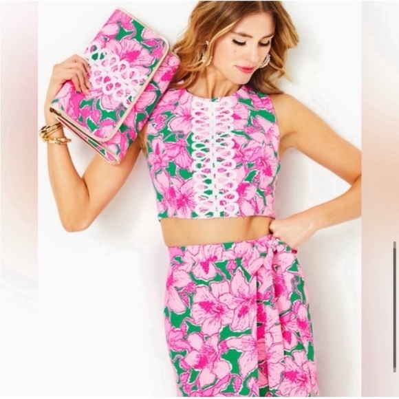 Lilly Pulitzer Tote Bag and Clutch Set NWT - Picture 6 of 12